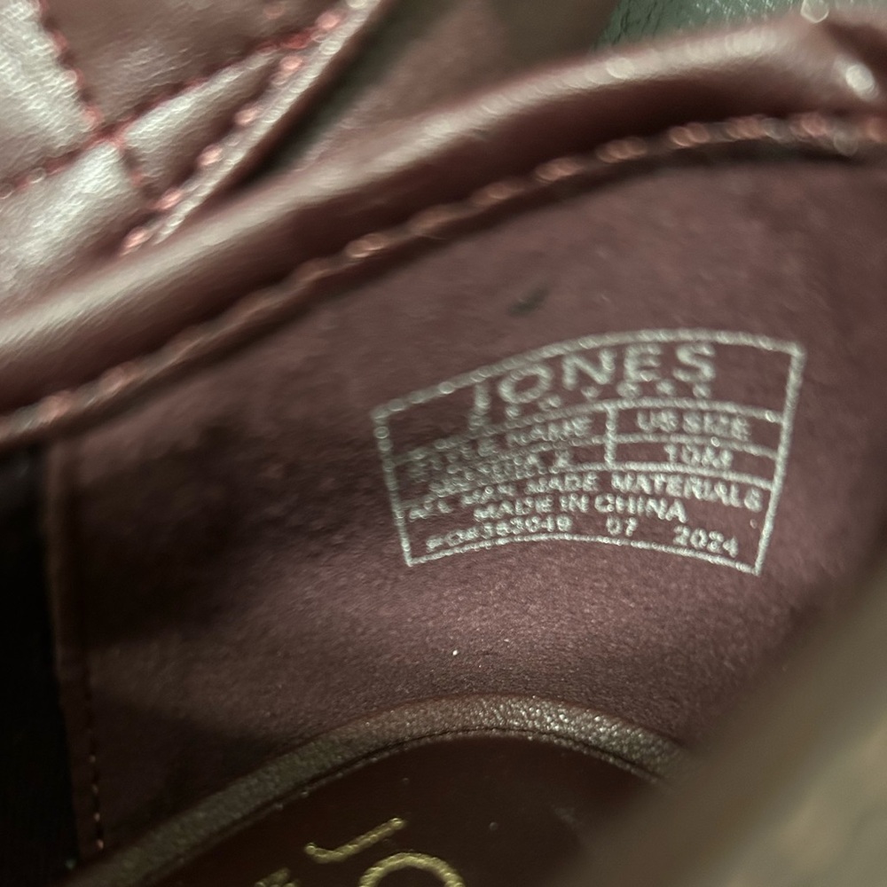 NEW Jones New York Women's Quilted Loafers - Maroon, Size 11 - Picture 2 of 5